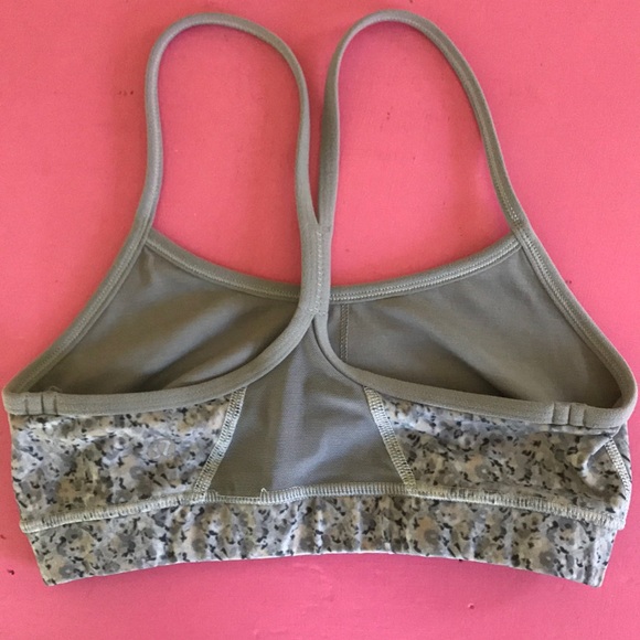 Lululemon Flow Y Bra S2 Rare Petit Fleur print - Picture 2 of 2
